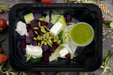 Салат с запеченной свеклой, 180г