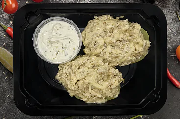 Картошка с курицей и грибами, 300г