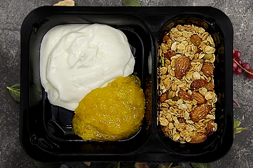 Гранола с йогуртом и апельсиновым джемом, 240г