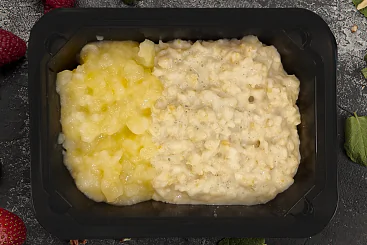 Каша овсяная с яблочным джемом, 300г