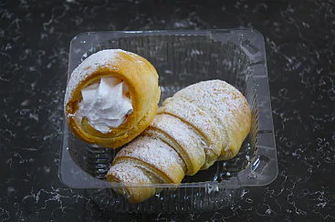 Трубочки с кремом, 80г