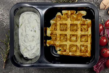 Вафля сырная с соусом тартар, 135г